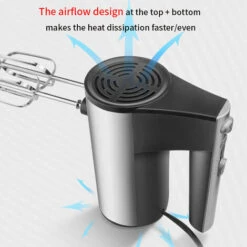 Batidora Eléctrica De 5 Velocidades Batidora De Huevos De Escritorio Batidora De Mano -Cocina Electrodomésticos Ventas 97604047 3