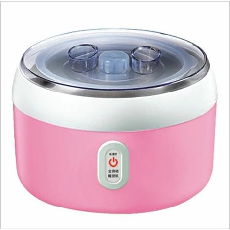 Máquina Eléctrica Para Hacer Yogur, 220 V, 1,2 L, Automática, Para El Hogar, Máquina Para Hacer Yogur, Cortador De Yogur, Herramienta De Elaboración (rosa) 3 Máquina Eléctrica Para Hacer Yogur, 220 V, 1,2 L, Automática, Para El Hogar, Máquina Para Hacer Yogur, Cortador De Yogur, Herramienta De Elaboración (rosa)