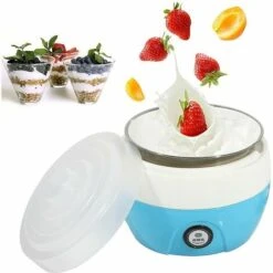 Yogurtera Automática, Yogurtera Eléctrica DIY (Azul)