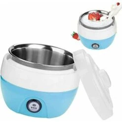 Yogurtera Automática, Yogurtera Eléctrica DIY (Azul) -Cocina Electrodomésticos Ventas 97607649 3
