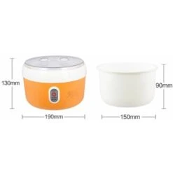 Yogurt Maker, 220V 1.2L Home Automatic Cream Yogurt Maker Machine Yogurt Cutter Brewing Tool (Naranja) -Cocina Electrodomésticos Ventas 97622520 3