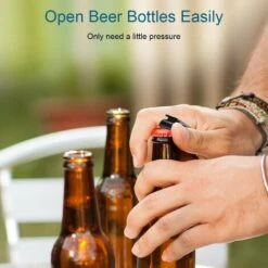 Colorido Abridor De Botellas De Cerveza Mcyye, Abridor De Botellas De Llavero De Metal Premium, Abridor De Botellas De Bebidas Para Hombres, Mujeres, Pequeño Y Práctico, Fácil De Transportar, Abre Las -Cocina Electrodomésticos Ventas 98993747 5