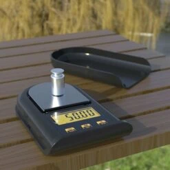 Balanza Electrónica 500g/0,01g Mini Balanza Electrónica Para Joyería Balanza De Té (negro) -Cocina Electrodomésticos Ventas 99663240 3