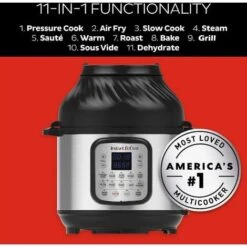 Instant Pot Duo Crisp 8L Olla A Presión -Cocina Electrodomésticos Ventas 99804241 3