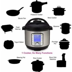 Instant Pot Duo Evo Plus 8L Olla A Presión -Cocina Electrodomésticos Ventas 99805052 4