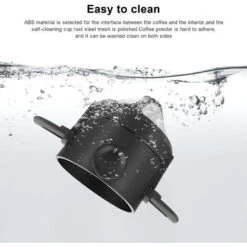 Filtro De Café Portátil Plegable Hecho A Mano, Cono De Goteo De Café, Para Goteo De Café Y Té Con Soporte De Acero Inoxidable, Sin Papel De Filtro Filtro Cifrado Ultrafino -Cocina Electrodomésticos Ventas 99835968 4