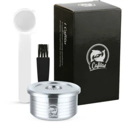 Cápsulas De Café Reutilizables De Acero Inoxidable Filtro De Taza De Cápsula De Café Reutilizable Compatible Con Delta Q (plata) 11 Cápsulas De Café Reutilizables De Acero Inoxidable Filtro De Taza De Cápsula De Café Reutilizable Compatible Con Delta Q (plata) -Cocina Electrodomésticos Ventas 99836833 5