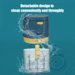 Procesador Eléctrico De Alimentos, Minipicadores De Cebolla, 3 Cuchillas Afiladas, Batidora De Ajo Portátil, Minimezclador De Condimentos, 230ml (azul) -Cocina Electrodomésticos Ventas 99838303 3